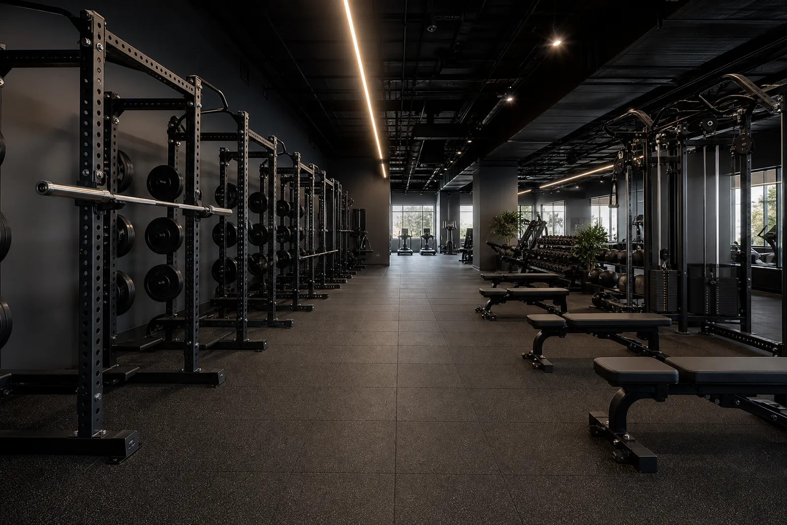 Sala principal de Gimnasio Demo